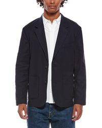 Vince - Relaxed Linen-Blend Blazer - Lyst