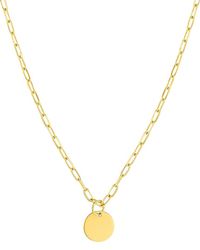 HAWLEY ST - 14K Geometric Necklace - Lyst