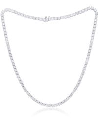 Diana M. Jewels - Fine Jewelry 18k 15.15 Ct. Tw. Diamond Necklace - Lyst