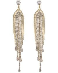 Eye Candy LA - Celeste Fringe Drop Earrings - Lyst