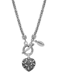Samuel B. - Silver Byzantine Necklace - Lyst
