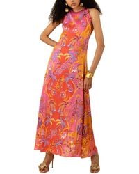 Hale Bob - Florence Silk-Blend Maxi Dress - Lyst