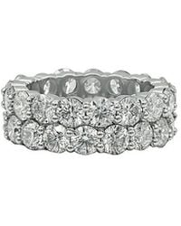 Diana M. Jewels - Fine Jewelry Platinum 11.71 Ct. Tw. Diamond Ring - Lyst