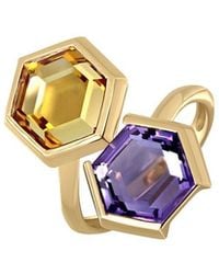 Bony Levy - 14K Color 14K 7.94 Ct. Tw. 4 Amethyst Ring - Lyst