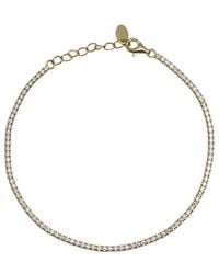Argento Vivo - Cz Bracelet - Lyst