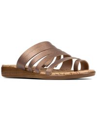 Donald J Pliner - Grinda Leather Sandal - Lyst