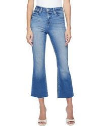 L'Agence - Kendra High Rise Crop Flare Jean - Lyst