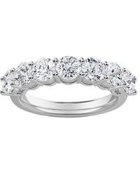Diana M. Jewels - Diana M. Fine Jewelry 14k 1.43 Ct. Tw. Lab Grown Diamond Half-eternity Ring - Lyst
