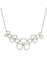 Suzy Levian CZ Jewelry - Suzy Levian Cz Bib Necklace - Lyst