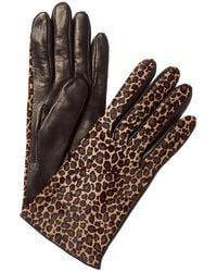 Portolano - Silk-Lined Leather Gloves - Lyst