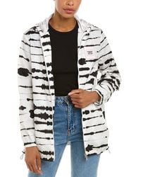 Burberry - Watercolour Print Econyl Hooded Parka - Lyst