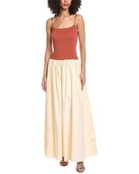 Toccin - Orielle Drop Waist Cami Midi - Lyst