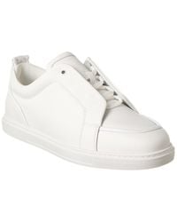 Christian Louboutin - Jimmy Leather Sneaker - Lyst