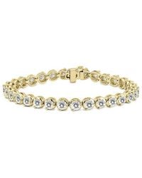 Diamond Select Cuts - 14K 10.00 Ct. Tw. Diamond Tennis Bracelet - Lyst