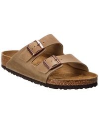 Birkenstock - Arizona Oiled Leather Sandal - Lyst
