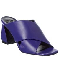 Sergio Rossi - 80 Leather Sandal - Lyst