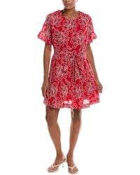 Cece - Printed Mini Dress - Lyst