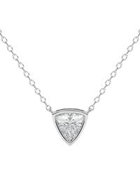 Lab Grown Diamonds - 14K 0.75 Ct. Tw. Lab-Grown Diamond Necklace - Lyst