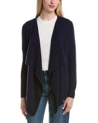 Bruno Magli - Waterfall Wool & Cashmere-Blend Cardigan - Lyst