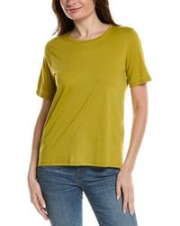 Eileen Fisher - Round Neck T-Shirt - Lyst