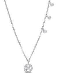 Rina Limor - 14K 0.21 Ct. Tw. Diamond Charm Necklace - Lyst