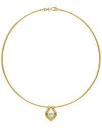 Lab Grown Diamonds - 18K Over 1.00 Ct. Tw. Lab-Grown Diamond Necklace - Lyst