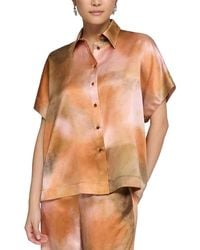 Lafayette 148 New York - Dolman Sleeve Oversized Blouse - Lyst