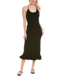 Rebecca Taylor - Knotted Back Column Maxi Dress - Lyst