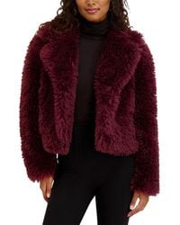 Kensie - Mongolian Faux Fur Jacket - Lyst