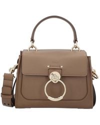 Chloé - Calfskin Tess Mini Bag Never Carried (Authentic Pre-Loved) - Lyst