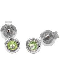 Gemstones - Classic 14K 0.25 Ct. Tw. Peridot Earrings - Lyst