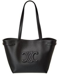 Celine - Dnu Cabas Anais Small Leather Tote - Lyst