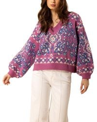 Hale Bob - V-Neck Sweater - Lyst