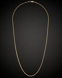 Italian Gold - 14k Franco Link Necklace - Lyst