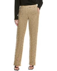 Michael Kors - Lace Carolyn Silk-Blend Trouser - Lyst