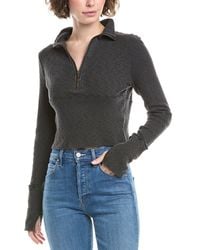 Free People - Midnight 1/2-zip Pullover - Lyst