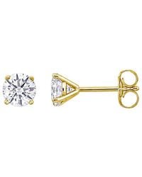 Lab Grown Diamonds - Created Forever 14K 1.00 Ct. Tw. Lab-Grown Diamond Stud Earrings - Lyst