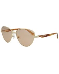Balenciaga Unisex Bb0011s 57mm Sunglasses - Brown