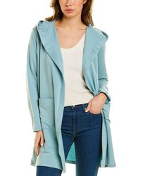 Eileen Fisher Hooded Jacket - Blue