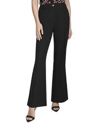 Halston - Flare Leg Trouser Pant - Lyst