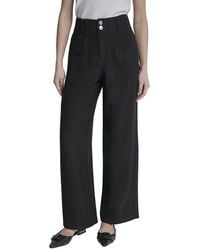 DKNY - Crinkle Dressing Trouser - Lyst