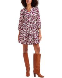Draper James - Jordan Long Sleeve Wrap Dress - Lyst