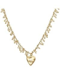 Rachel Reinhardt Jewelry - 14K Over Cluster Heart Necklace - Lyst