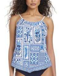 Beyond Control Swimwear - Sea Life High Neck Tankini - Lyst