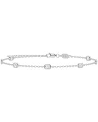 Lab Grown Diamonds - 14K 0.75 Ct. Tw. Lab-Grown Diamond Station Bracelet - Lyst