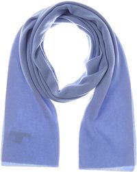 Sofiacashmere - Sofiacashmere Full Needle Rib Wool & Cashmere-Blend Scarf - Lyst