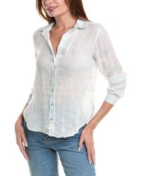Bella Dahl - Button Down Linen Shirt - Lyst
