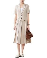 Bossy Chic - 2Pc Blazer & Skirt Set - Lyst