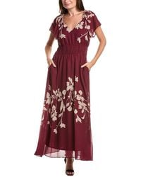 Taylor - Short Sleeve Midi Dress - Lyst