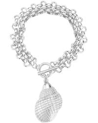Sphera Milano - Plated Toggle Bracelet - Lyst